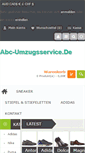 Mobile Screenshot of abc-umzugsservice.de